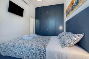 Ένα ή περισσότερα κρεβάτια σε δωμάτιο στο Royal View Suite - Corfu Town
