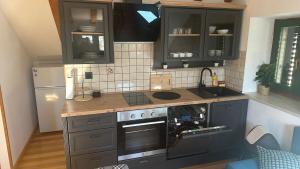 Kuchyňa alebo kuchynka v ubytovaní Hostel Split