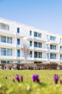 Budova, kde se aparthotel nachází