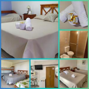 Postel nebo postele na pokoji v ubytování Aparthotel Agave