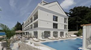 Fotografia z galérie ubytovania Hotel Antica-Seafront hotel with comfortable rooms and pool v Starom Grade