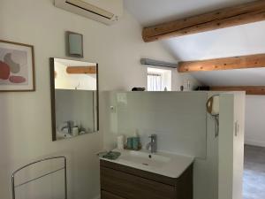 Koupelna v ubytování Mon Chemin Privé
