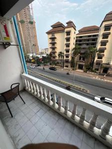 Balkón nebo terasa v ubytování skhayfa entier appartement Thailande