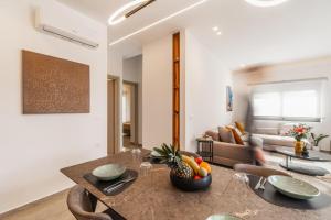A seating area at Margiani Studio & Apartment