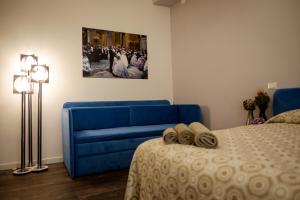 Кровать или кровати в номере B&B Corso Diaz