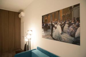 Кровать или кровати в номере B&B Corso Diaz