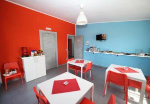 Kuchyň nebo kuchyňský kout v ubytování B&B Umballa