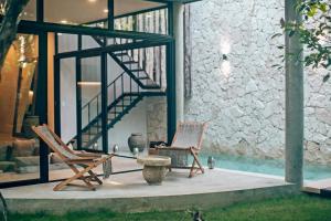 Bazén v ubytování Jungle Boho Villa - Private Pool - Concierge 6B nebo v jeho okolí