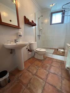 Koupelna v ubytování Apartamentos Remoña