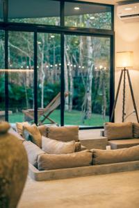 Posezení v ubytování Jungle Boho Villa - Private Pool - Concierge 6B