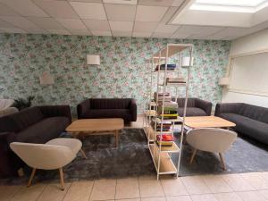 Posezení v ubytování Hotel Clementi