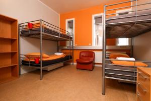 Letto o letti in una camera di Hostel B47