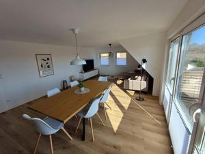 Posezení v ubytování Ferienwohnung Leo