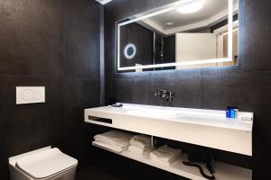 Koupelna v ubytování Dream Suite Trevi