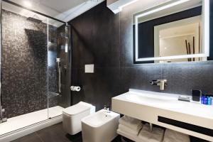 Koupelna v ubytování Dream Suite Trevi