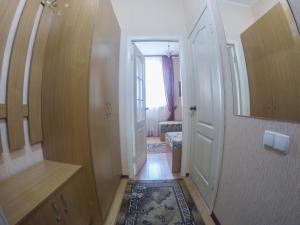 Koupelna v ubytování Galian Hotel
