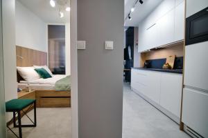 Μια τηλεόραση ή/και κέντρο ψυχαγωγίας στο Apartament LOFT w Lagunie Beskidów