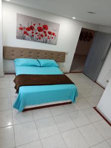 Postel nebo postele na pokoji v ubytování Hotel Bayadera Real