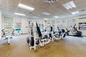 Γυμναστήριο ή/και όργανα γυμναστικής στο Green Ash Cabin 101