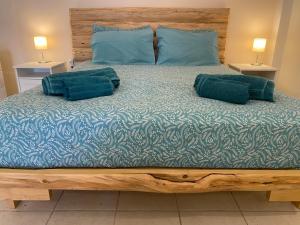 A bed or beds in a room at ''Korifo apartment'' at Benitses