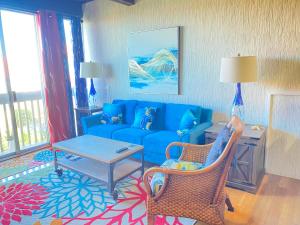 Posezení v ubytování OCEAN VIEW KONA MANSIONS
