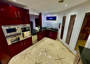 A kitchen or kitchenette at Villa Sharm Family Vacation
