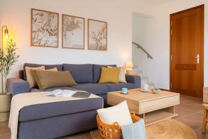 Χώρος καθιστικού στο Epidavros View Villas