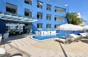 Πισίνα στο ή κοντά στο Damavi hotel