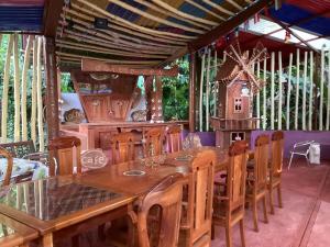 Restaurace v ubytování Susurro de estrellas