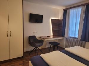 Posteľ alebo postele v izbe v ubytovaní Gasthof Schauer