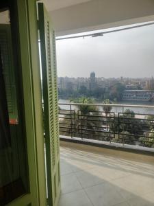 Balkón nebo terasa v ubytování القاهرة الزمالك