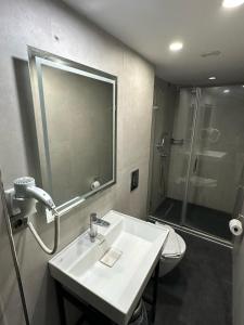 Koupelna v ubytování VAMA TAKSİM Hotel