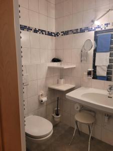 Kúpeľňa v ubytovaní Gasthof Schauer