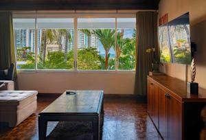 TV a/nebo společenská místnost v ubytování Casa Orquídea Panamá