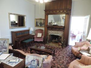 Ein Sitzbereich in der Unterkunft Franklin Terrace Bed and Breakfast