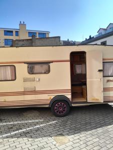 Fotografie z fotogalerie ubytování Moving Inn - Retro Übernachten im Wohnwagen, günstig & zentral v Norimberku