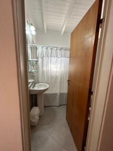 Koupelna v ubytování Hotel Tanti Spa & Resort