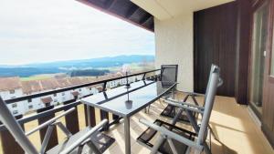 Μπαλκόνι ή βεράντα στο Entspannte Auszeit I Balkon I Burgblick
