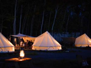 Gäste, die in der Unterkunft 焚き火キャンプ場 Hokkaido Glamping - TAKIBI übernachten
