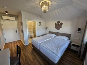 Postel nebo postele na pokoji v ubytování Der Franzlhof