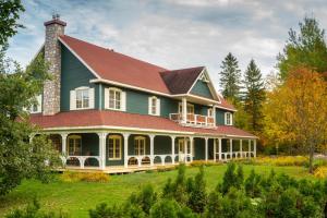 Un jardín fuera de Le Baluchon Éco-villégiature