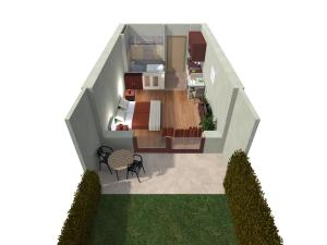 Půdorys ubytování Alpe-Adria Apartments