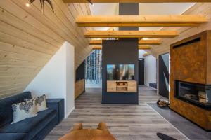 Część wypoczynkowa w obiekcie udanypobyt Apartament Sky SPA