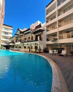 Bazén v ubytování Boracay Haven Resort nebo v jeho okolí
