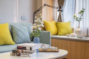 Posezení v ubytování Foshan Shunde Ruitao Hotel