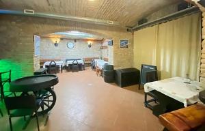 Area soggiorno di Alba Hostel