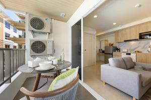 Køkken eller tekøkken på The Terraza Lamai