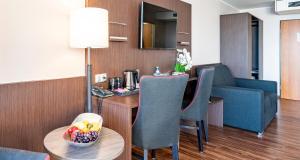 Posezení v ubytování PLAZA Hotel Föhr am Bodensee