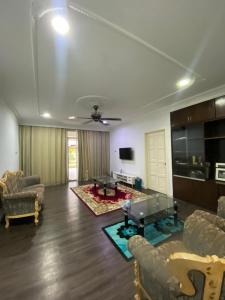 Μια τηλεόραση ή/και κέντρο ψυχαγωγίας στο Casa Abadi Homestay