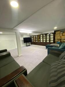 Χώρος καθιστικού στο Casa Abadi Homestay